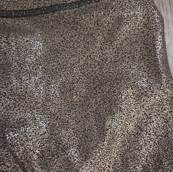 Lululemon Wunder Under High Rise Tight Foil Luminosity Black Copper Gold - Picture 3 of 7